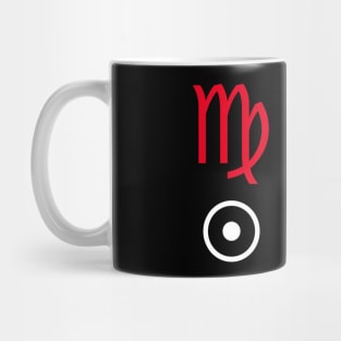 Virgo Sun Aquarius Moon Zodiac Sign Mug